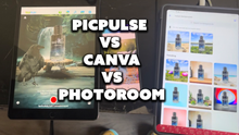 Load and play video in Gallery viewer, PicPulse vs Canva vs Photoroom